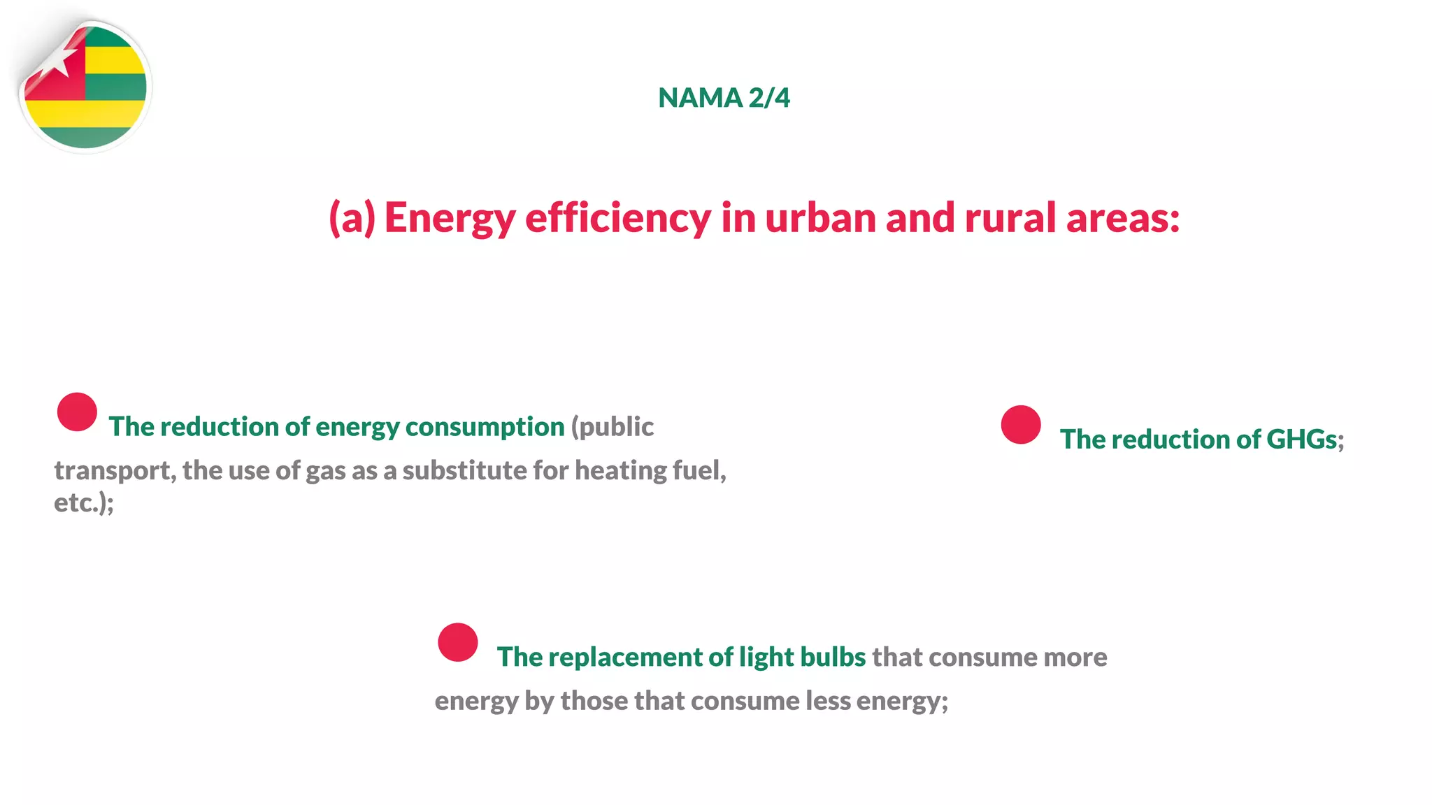 National Adaptation Plan for Actions(NAPA) And The National Appropriate ...