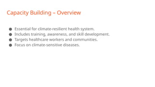 National action plan for climate change and human health | PPTX