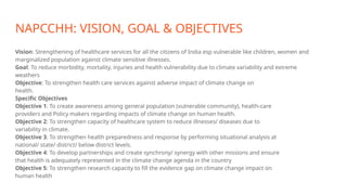 National action plan for climate change and human health | PPTX