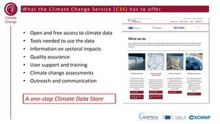 Session 2.3 Copernicus climate data store | PDF
