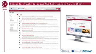 Session 2.3 Copernicus climate data store | PDF