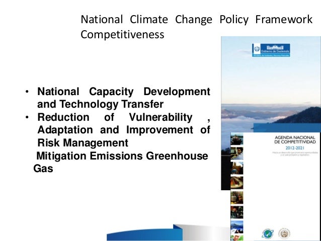 climate change adgenda of the government of guatemala adgenda