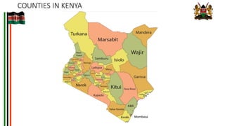 COUNTIES IN KENYA
 