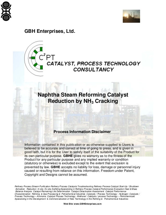 Hydrocracking Process Details