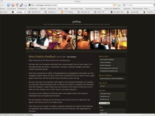 Napier Lecture Social Computing