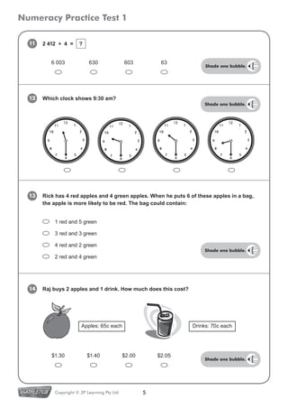 naplan yr 5 practice test 1