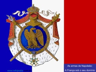 As armas de Napoleão: A França sob o seu domínio www.wikipedia .com.br  