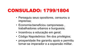 CONSULADO: 1799/1804
 