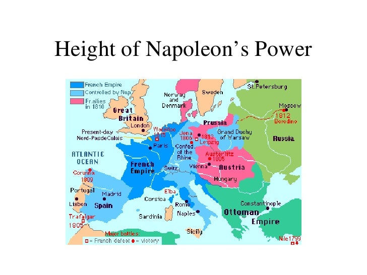 Napoleon Chart Maps