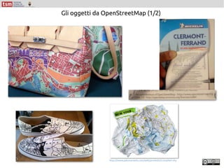 Gli oggetti da OpenStreetMap (1/2)
http://www.palomarweb.com/web/prodotti/crumpled-city
 