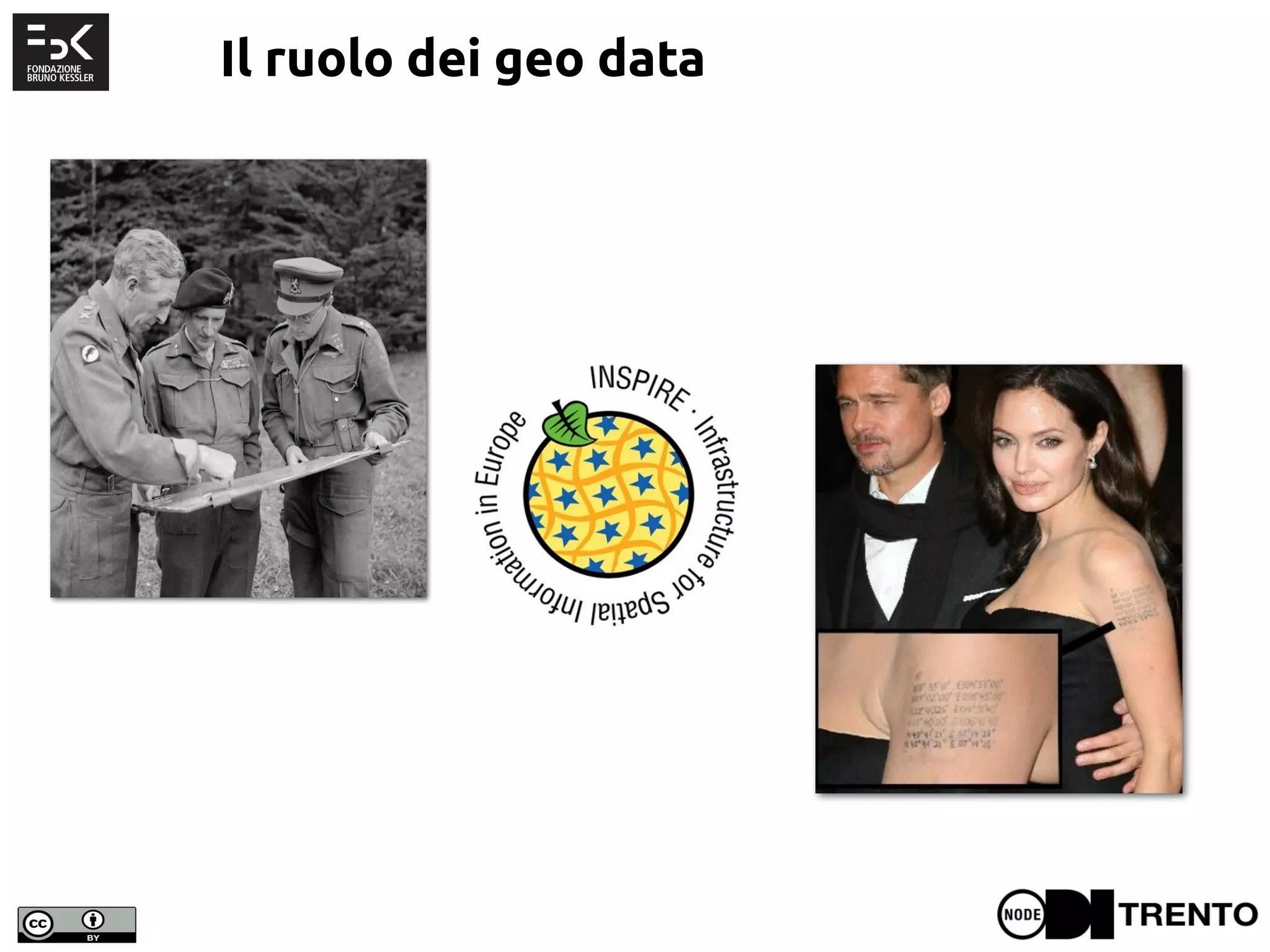 Il ruolo dei geo data
 