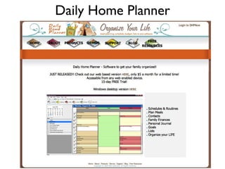 Daily Home Planner 