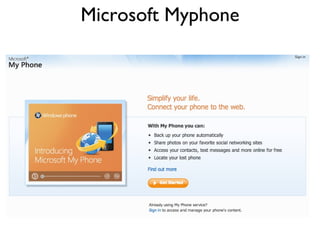 Microsoft Myphone 