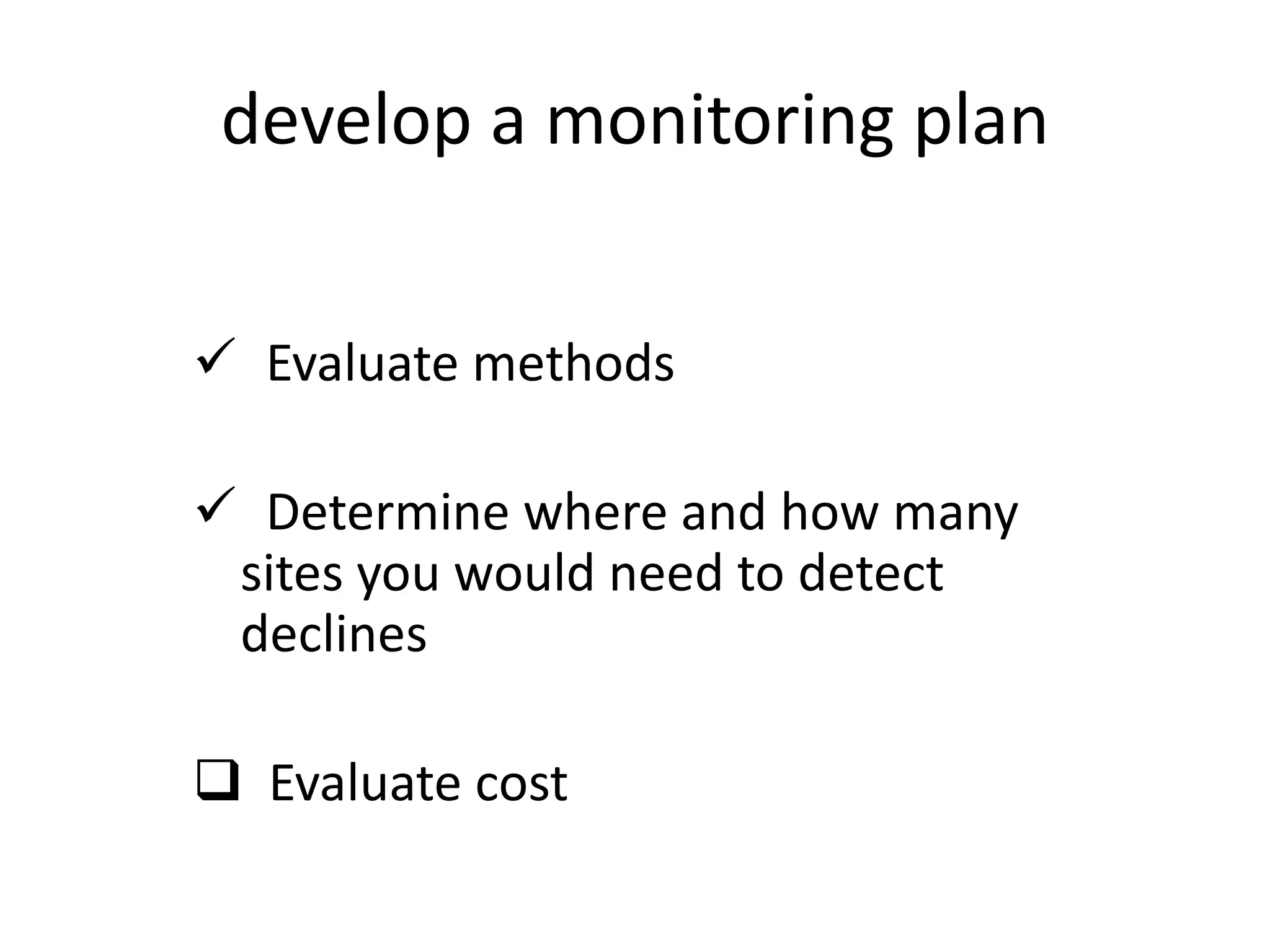 How many sites?Detecting a decline in the abundance of bees