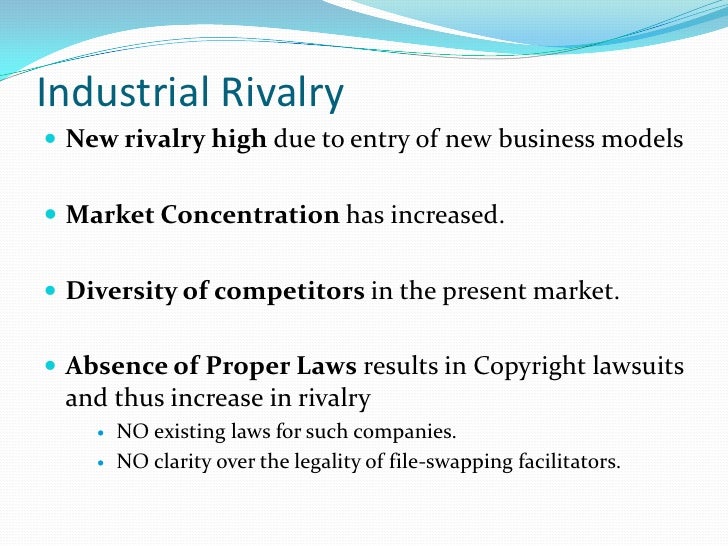 an analysis of the napster and its influence on the music industry Mediafire, mp3raid, file tram and 4shared are all websites made to share music for those who want it, but what these sites don't say is that they are illegal music piracy is having a great effect on the music industry, and it is a crime many commit daily piracy is the use of another person's. an analysis of the napster and its influence on the music industry Mediafire, mp3raid, file tram and 4shared are all websites made to share music for those who want it, but what these sites don't say is that they are illegal music piracy is having a great effect on the music industry, and it is a crime many commit daily piracy is the use of another person's.