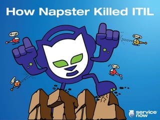 How Napster Killed ITIL
Craig McDonogh




                    www.service-now.com
 