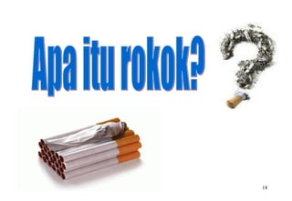 Apa itu rokok?  