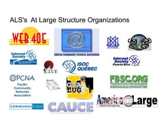 ALS's At Large Structure Organizations
 
