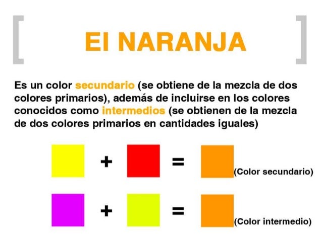 Psicología del color Naranja