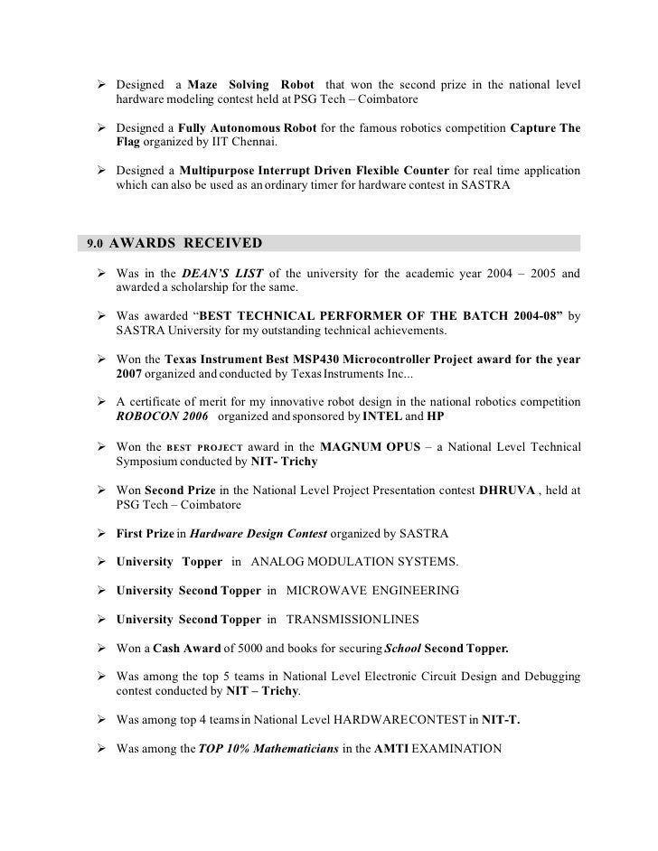 resume