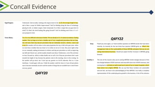 Concall Evidence
Q4FY20
Q4FY22
 