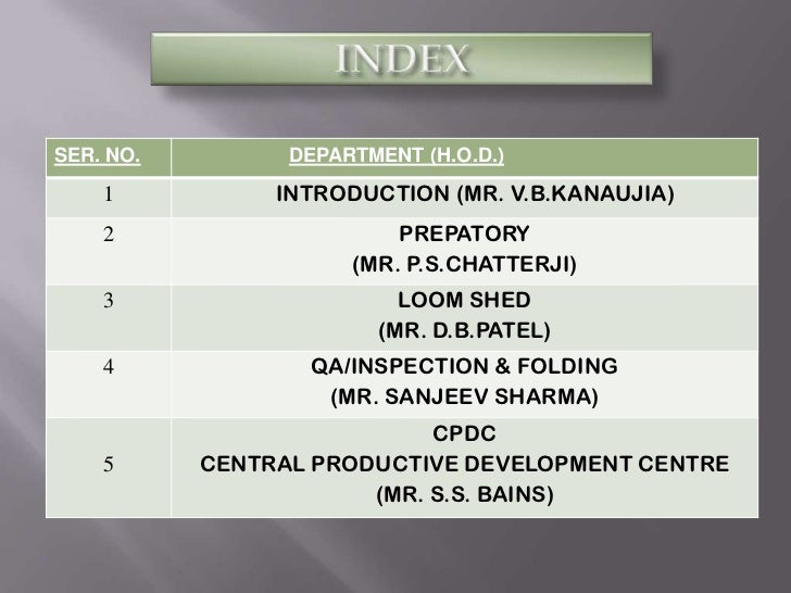 ppt on summer training Vardhman's Mahavir Spinning Mills Baddi (weavi…