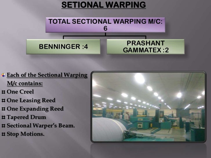 ppt on summer training Vardhman's Mahavir Spinning Mills Baddi (weavi…