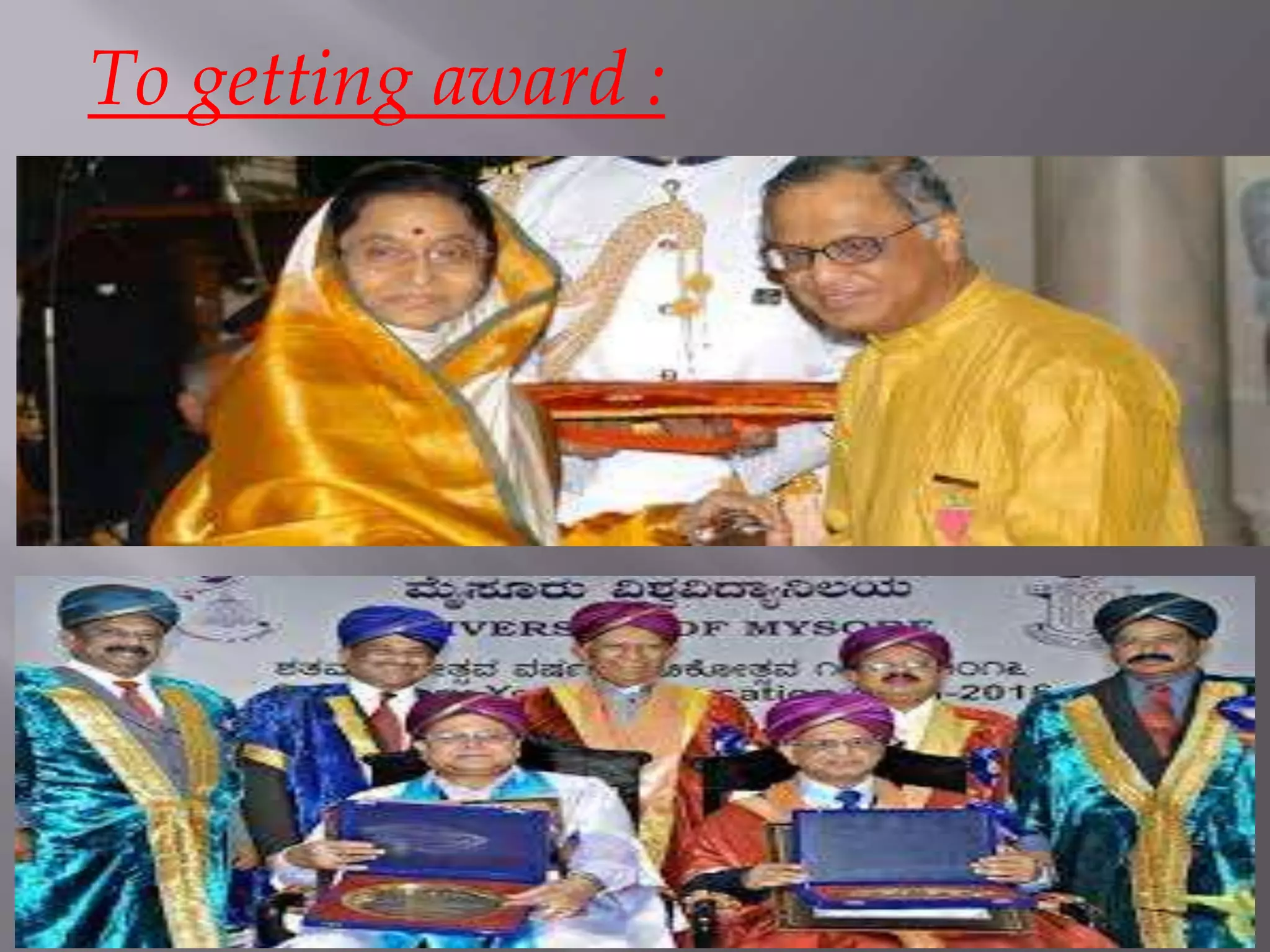 18
To getting award :
 