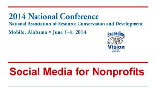 Social Media for Nonprofits
 