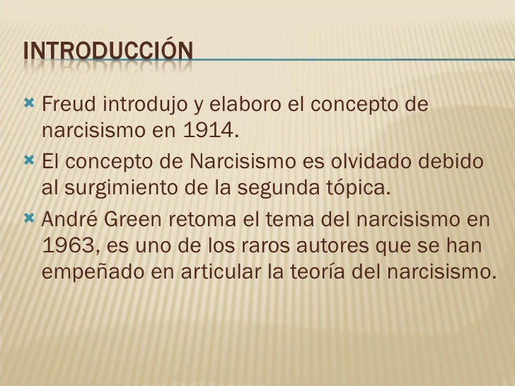 Narcisismo