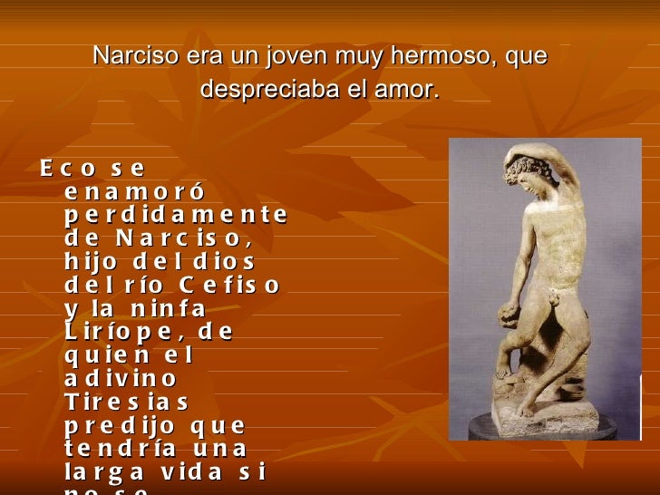 Eco y Narciso