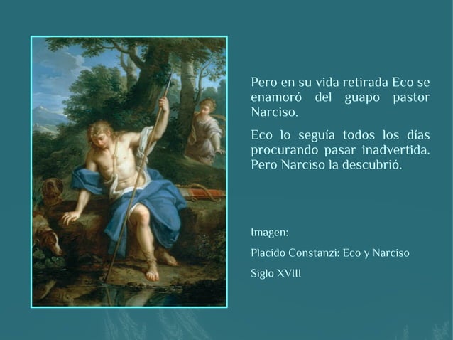 Eco y Narciso