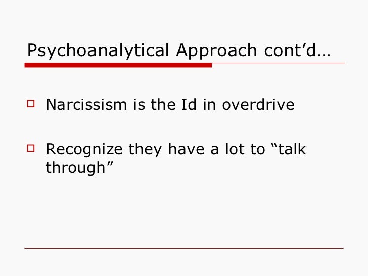 Narcissism theories