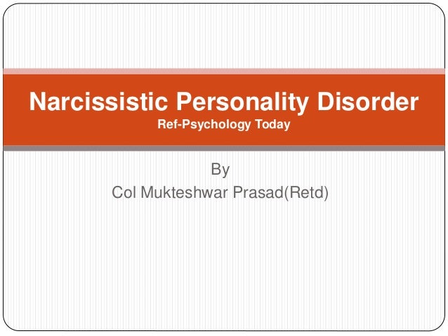 For treatment personality plan narcissistic Narcissistic personality