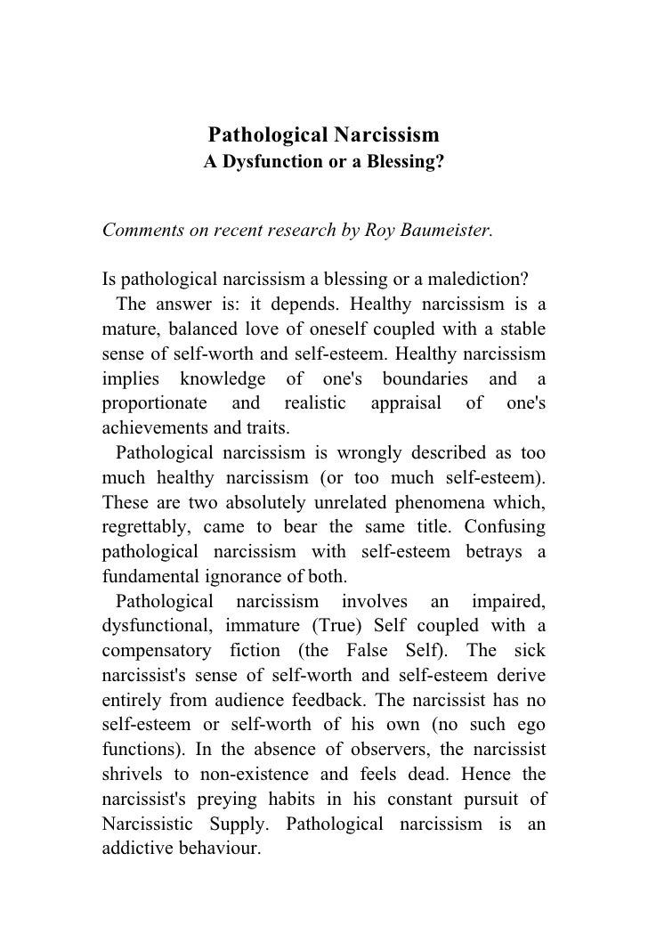Narcissism and Leadership