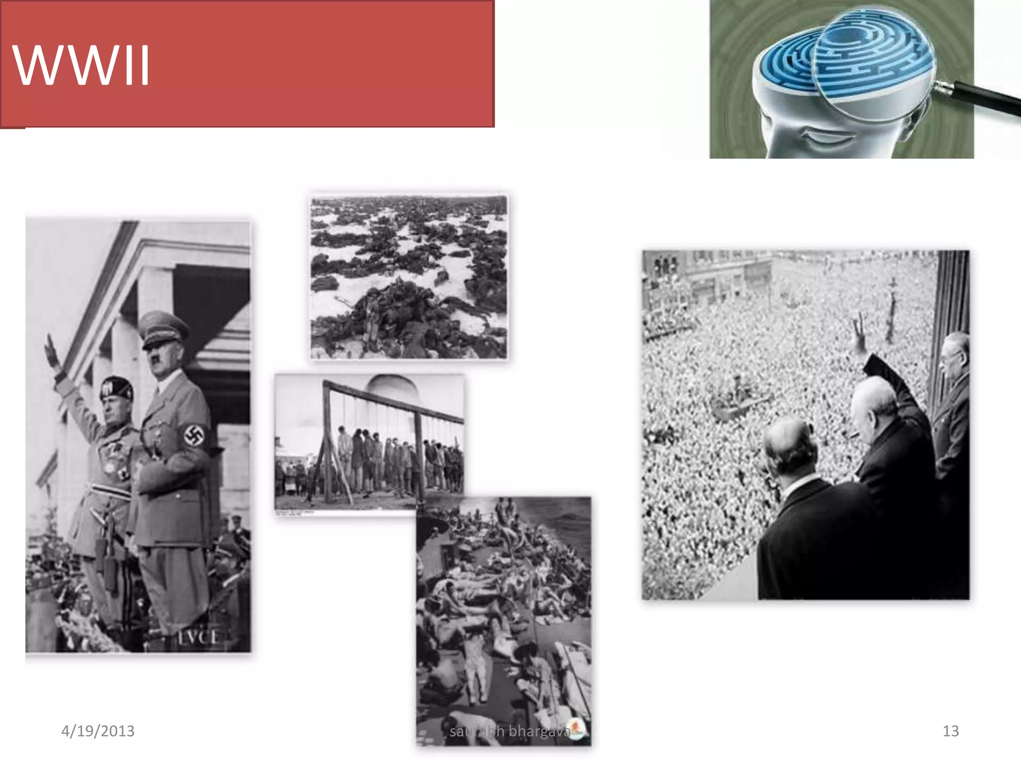 WWII
4/19/2013 13saurabh bhargava
 