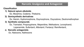 gabapentin narcotic class