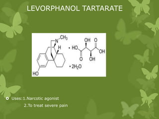 Narcotic analgesics | PPTX