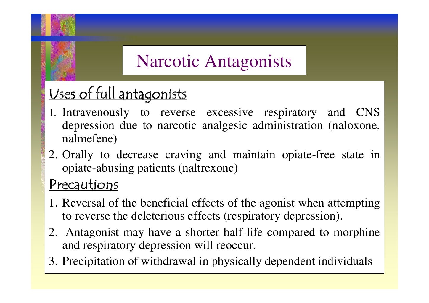 is gabapentin a narcotic analgesic
