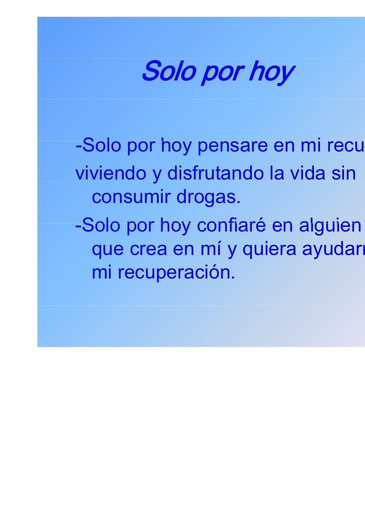 Solo Por Hoy Narcoticos Anonimos Pdf Solo Por Hoy Narcoticos Anonimos Pdf