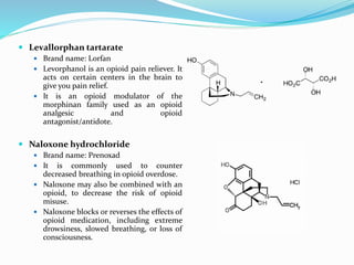 Narcotics & non-narcotics analgesics | PPTX