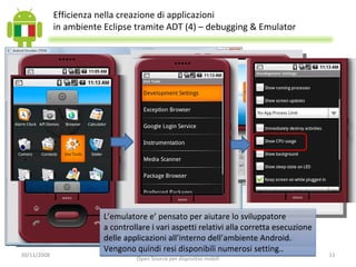 Google Android: una nuova piattaforma Open Source per dispositivi mobili