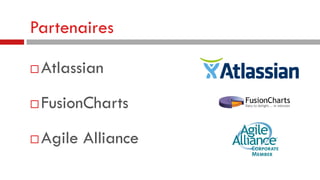 Partenaires


Atlassian



FusionCharts



Agile Alliance

 