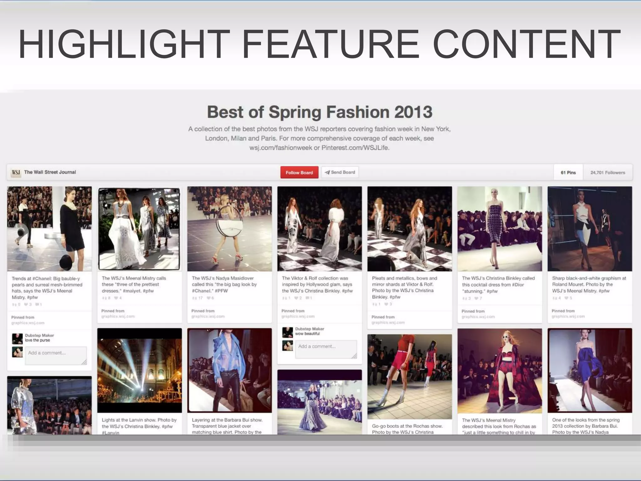 HIGHLIGHT FEATURE CONTENT
 