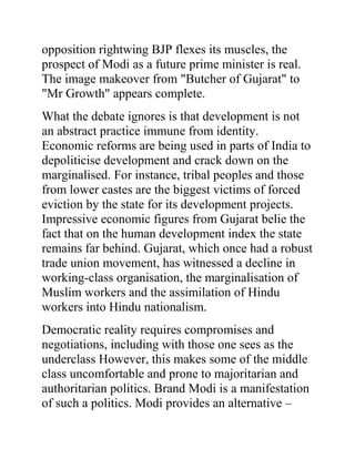 Narendra damodardas modi | DOCX