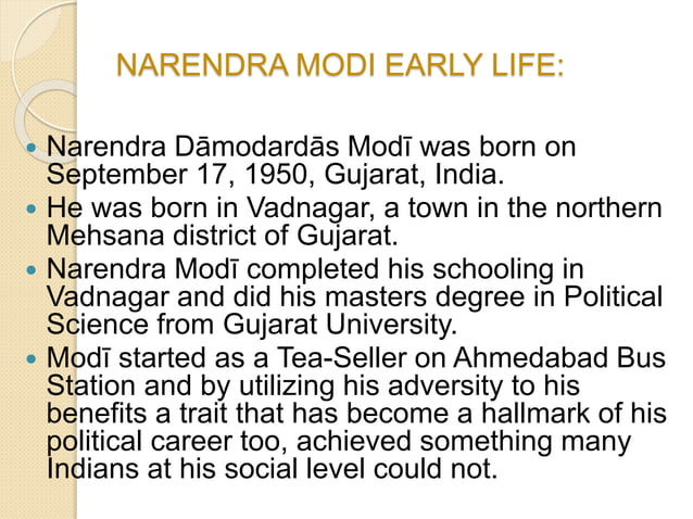 Narendra modi | PPT