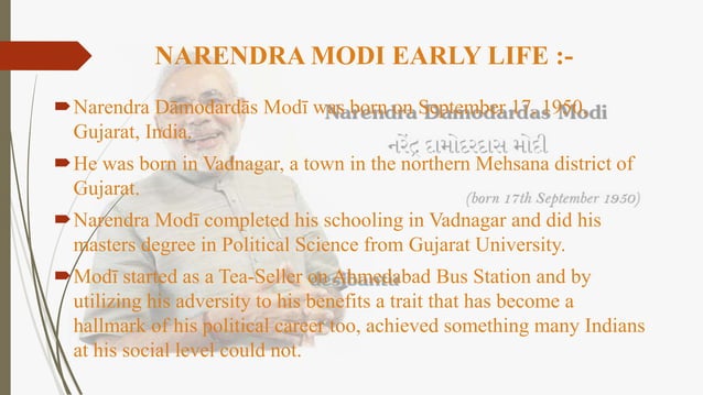 Narendra modi for PM | PPT