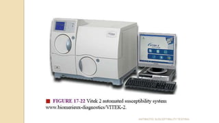ANTIBIOTIC SUSCEPTIBILITY TESTING
 