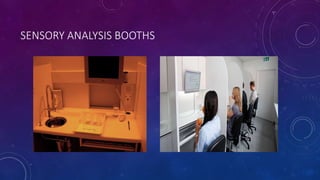 SENSORY ANALYSIS BOOTHS
 