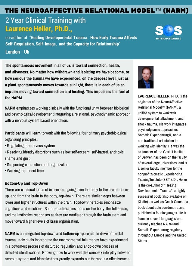 NeuroAffective Relational Model (NARM) Training